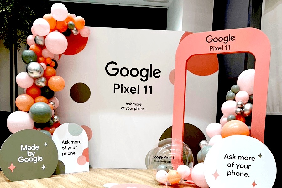 Google Pixel 11 發表前｜企業內部空間佈置製作